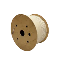 Mikroröhrchen 7/4mm, gerippt, LSFH, weiß, Dura-Line