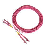 Patchkabel duplex OM4, LC/PC-LC/PC, 1,8mm, 7,5m