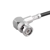 Stecker, gewinkelt, 50 Ohm, BNC/Stecker, Huber+Suhner (16 BNC-50-4-16/133NH)