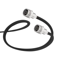 Montage Sucoflex 104, N-Stecker gerade-N-Stecker gerade, 1,0m, Huber+Suhner