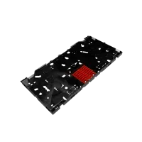Spleißkassette, 12-fach, inkl. Deckel und 12-facher Schrumpfhalter, Fibrain