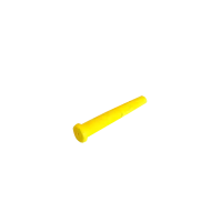  Gummistopfen, 3,5 mm, Beutel mit 500 St., gelb, Maunt