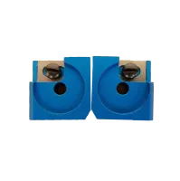 Führungsblock, 6,0 mm, blau, Ripley Miller