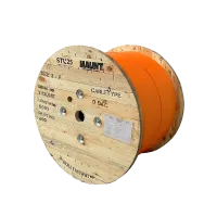 DAC-Kabel für den Innen- und Außenbereich, D-DAC, LSZH, CPR Dca, 2-adrig, SM, G.657A1, 250 µm, 6,1 mm, orange (KPN)