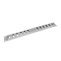 Frontplatte Patchpanel LWL, 1HE, 12× SC Duplex, 19 Zoll, grau, Fibrain