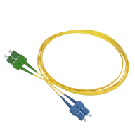 Patchkabel duplex SM, SC/APC-SC/PC, 1,8mm, 2m