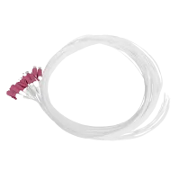 Pigtail-Set 12 Stück, OM4, LC/PC, weiß, 2m