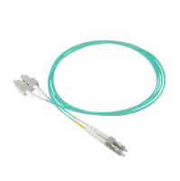 Patchkabel duplex OM3, LC/PC-SC/PC, 1,8mm, 2m