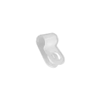 P-Clip-Halterung, 4,8 mm, Clipstärke 1,3 mm, naturfarben, Beutel à 100 Stück, Maunt