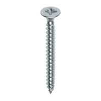 Spanplattenschraube, 4,0 x 16 mm, verzinkt, 200 Stück
