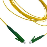 Simplex-Patchkabel SM, LC/APC-LC/APC, 1,2 mm, 4,5 m