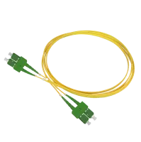 Patchkabel duplex SM, SC/APC-SC/APC, 1.8mm, 8m