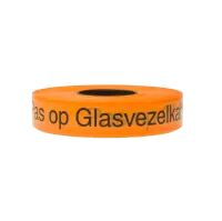 Warnband Glasfaser, 40x0,11mm, Rolle 250m, orange