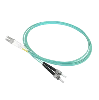 Patchkabel duplex OM3, LC/PC-ST/PC, 1.8mm, 5m