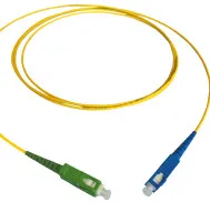 Patchkabel simplex SM, SC/APC-SC/PC, 1,8mm, 3m