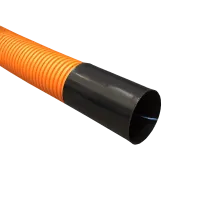 PE-Flexrohr, 63mm, Rolle 50m, orange