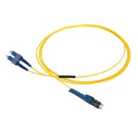Patchkabel duplex SM, LC/PC(uni)-SC/PC, 2,0mm, 2m
