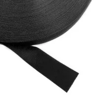 Klettband BTB, 19,05 mm, schwarz, Rolle 22,9 m, Velcro