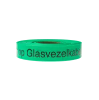 Warnband Glasfaser, 40x0,11mm, Rolle 250m, grün