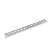 Frontplatte Patchpanel LWL, 1HE, 12× ST, 19 Zoll, grau, Fibrain