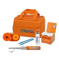 Reinigungsset FTTH, Stickler