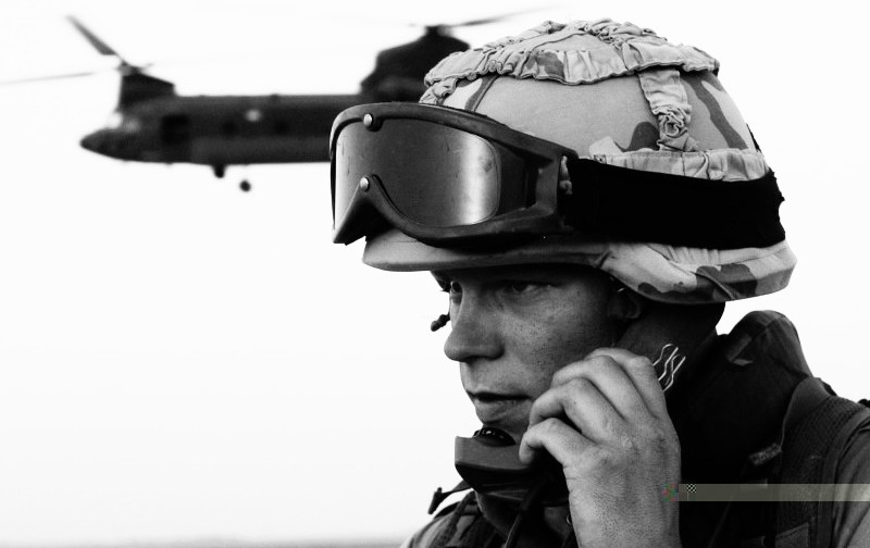 industry defense zwart wit