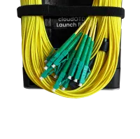 Cloud OTDR, Launchkabel, 12-Fach, G.657A1, 1000m, LC/APC, Maunt