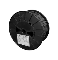 Miniflex-Schlauch geteilte Version, 5/3,3mm, 100m, schwarz