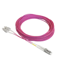 Patchkabel duplex OM4, LC/PC-SC/PC, 1.8mm, 12m