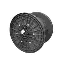 Schleppkettenkabel, 12-fach, OM3, 250um, 13.0mm, PUR, schwarz