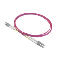Patchkabel duplex OM4, LC/PC-LC/PC, 1,8mm, 9m