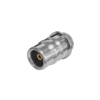Stecker, gerade Einbaubuchse, 50 Ohm, QN/Buchse, Huber+Suhner (22 QN-50-0-1/133NY)